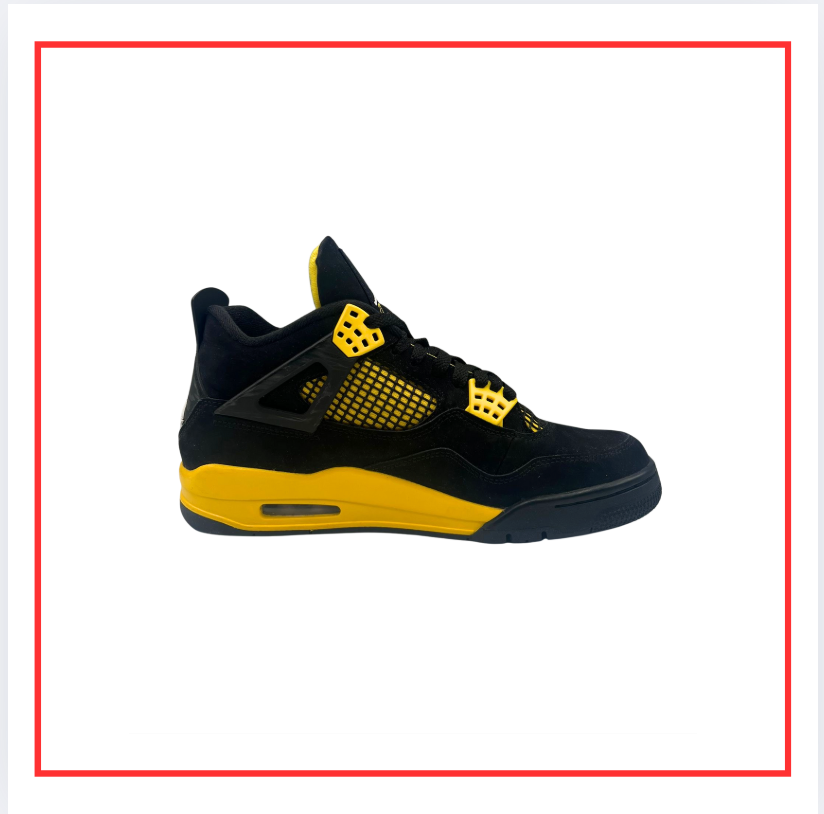Air Jordan 4 Retro Thunder (2023) (Preloved) UK 8