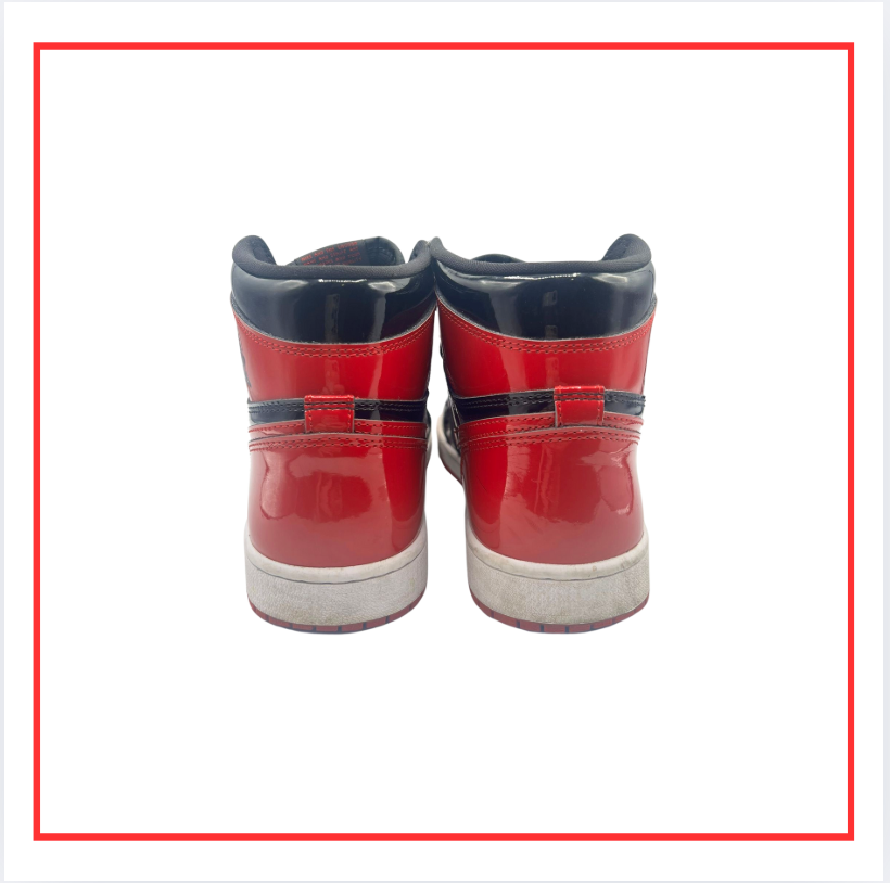 Air Jordan 1 Retro Patent Bred (Preloved) UK 8.5
