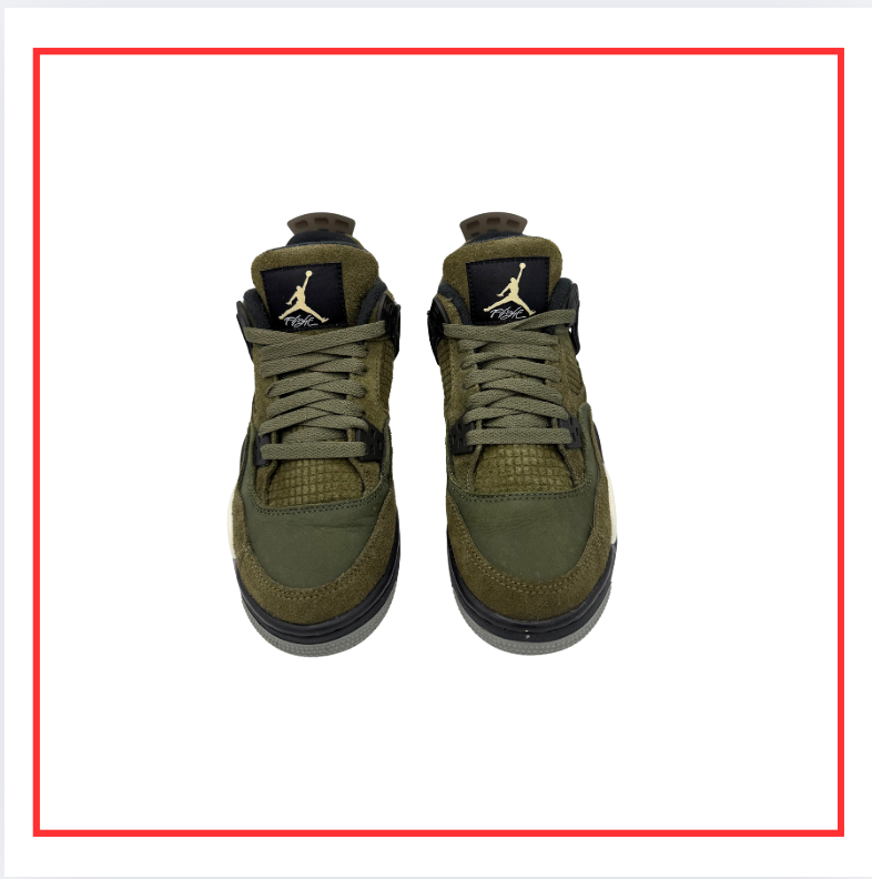 Air Jordan 4 Retro SE Craft Medium Olive (Preloved) UK 5.5