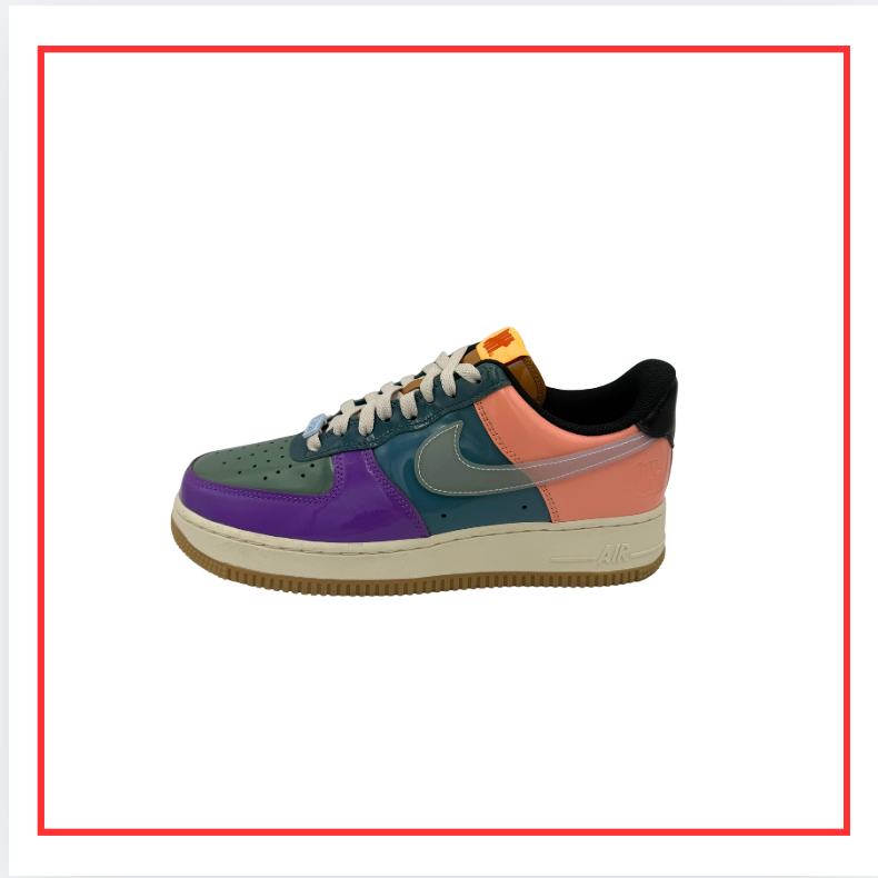 Nike Air Force 1 Low SP Undefeated Multi-Patent Wild Berry (Preloved) UK 7