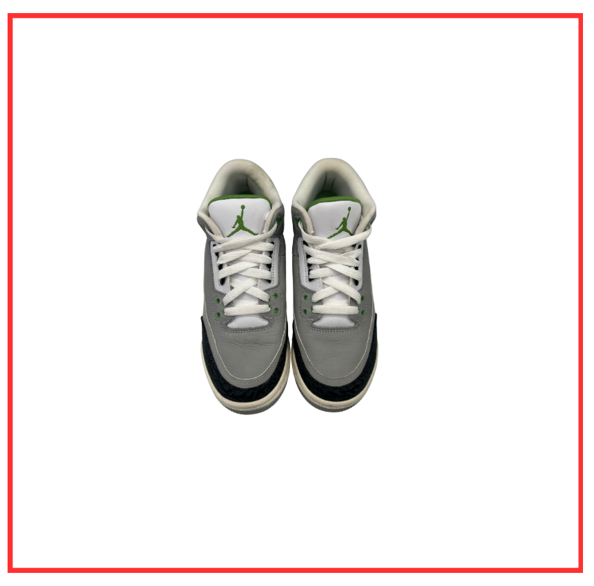 Air Jordan 3 Retro Chlorophyll (GS) (Preloved) UK 5.5