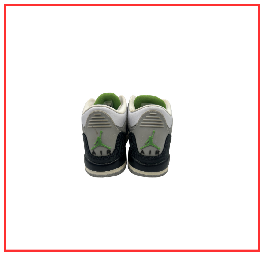 Air Jordan 3 Retro Chlorophyll (GS) (Preloved) UK 5.5