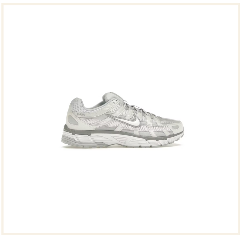 Nike P-6000 Summit White Pure Platinum (W)
