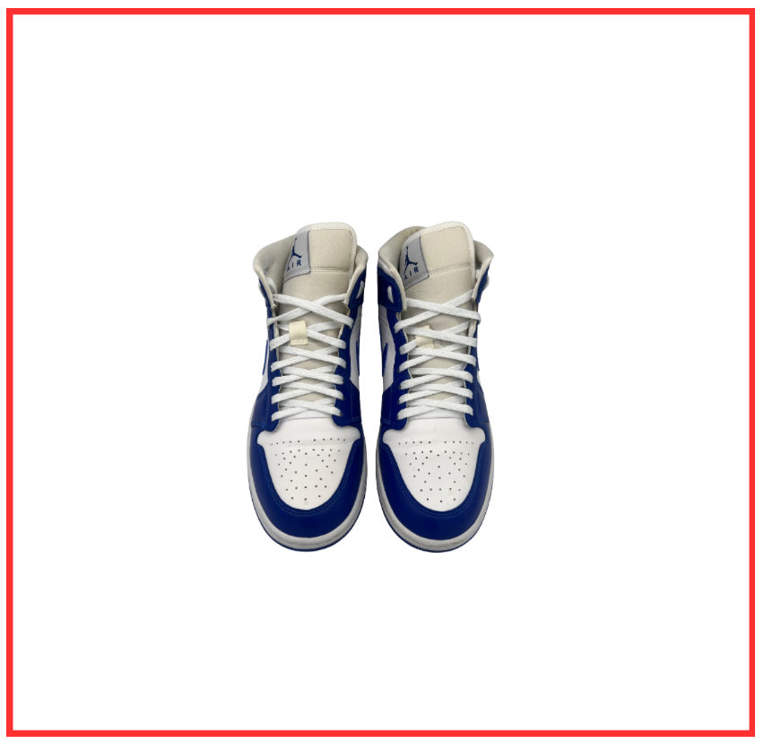 Air Jordan 1 Mid Kentucky Blue (W) (Preloved) UK 7.5