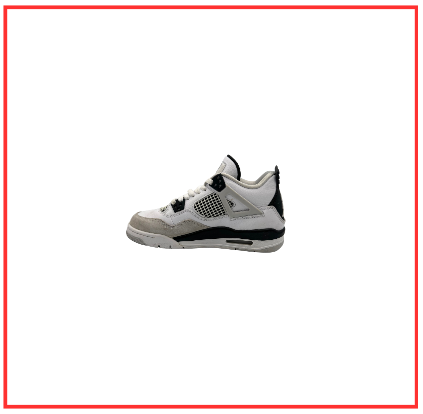 Air Jordan 4 Retro Military Black (GS) (Preloved) UK 6 EU 39
