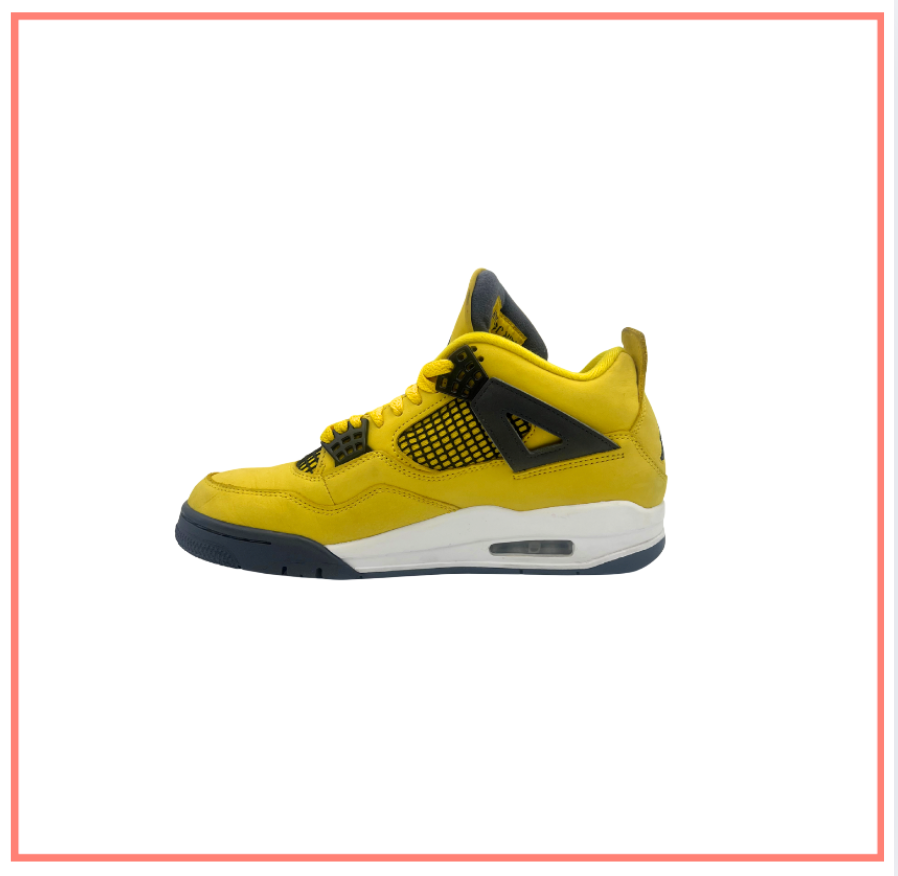 Air Jordan 4 Retro Lightning (2021) (Preloved) UK 7