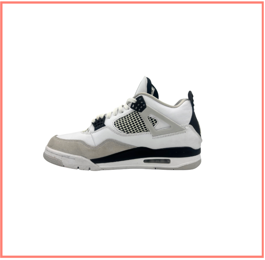 Air Jordan 4 Retro Military Black (Preloved) UK 10
