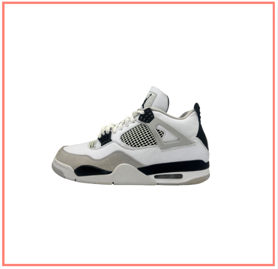 Air Jordan 4 Retro Military Black (Preloved) UK 10