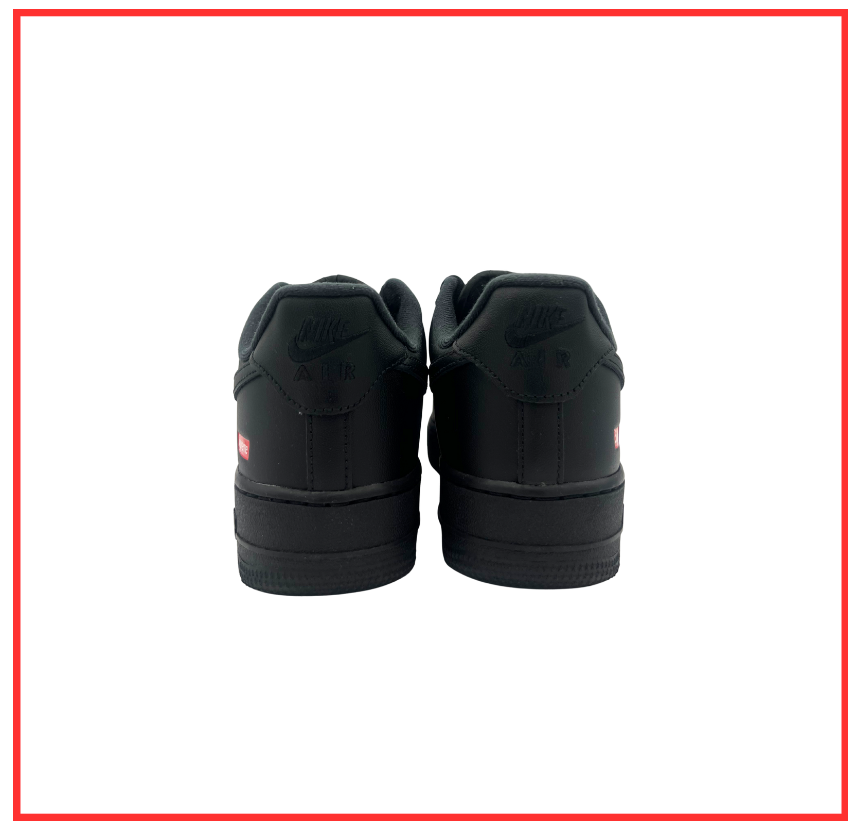 Supreme x Nike Air Force 1 Low Black (Preloved) UK 6 | EU 40