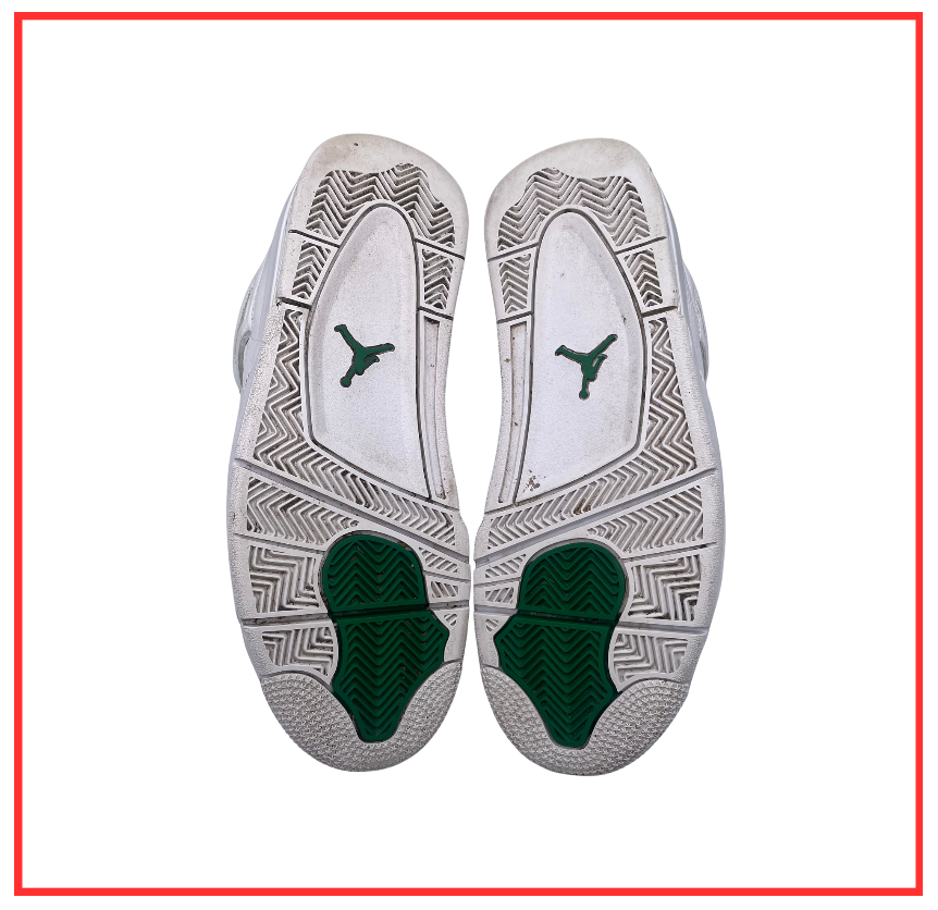 Air Jordan 4 Retro Metallic Green (Preloved) UK 7.5