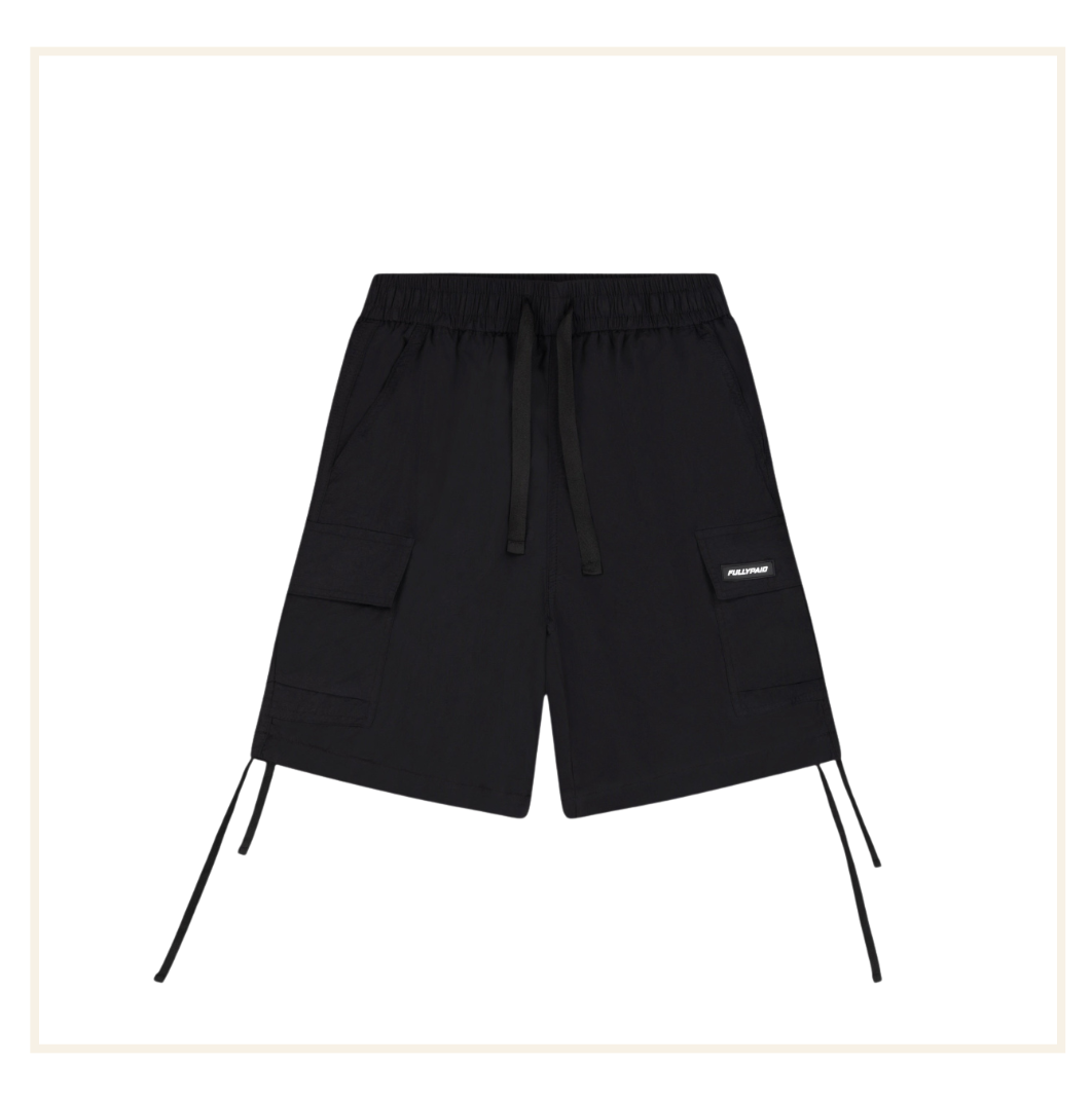 FullyPaid Cargo Black Shorts