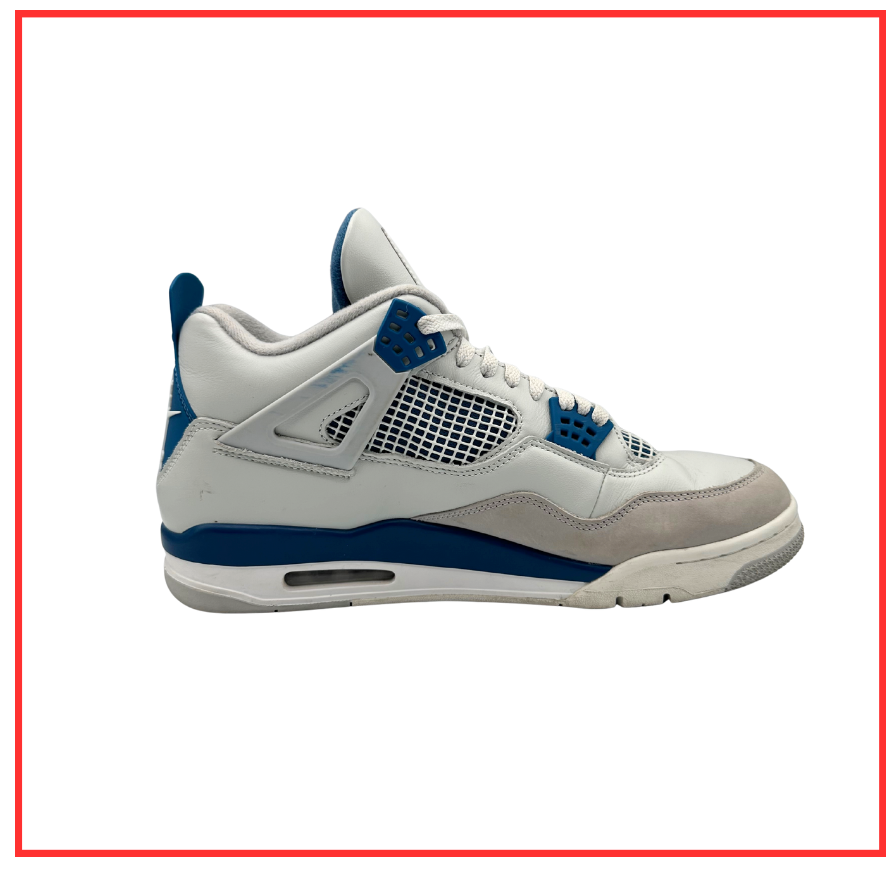 Air Jordan 4 Retro Military Blue (2024) (Preloved) UK 12