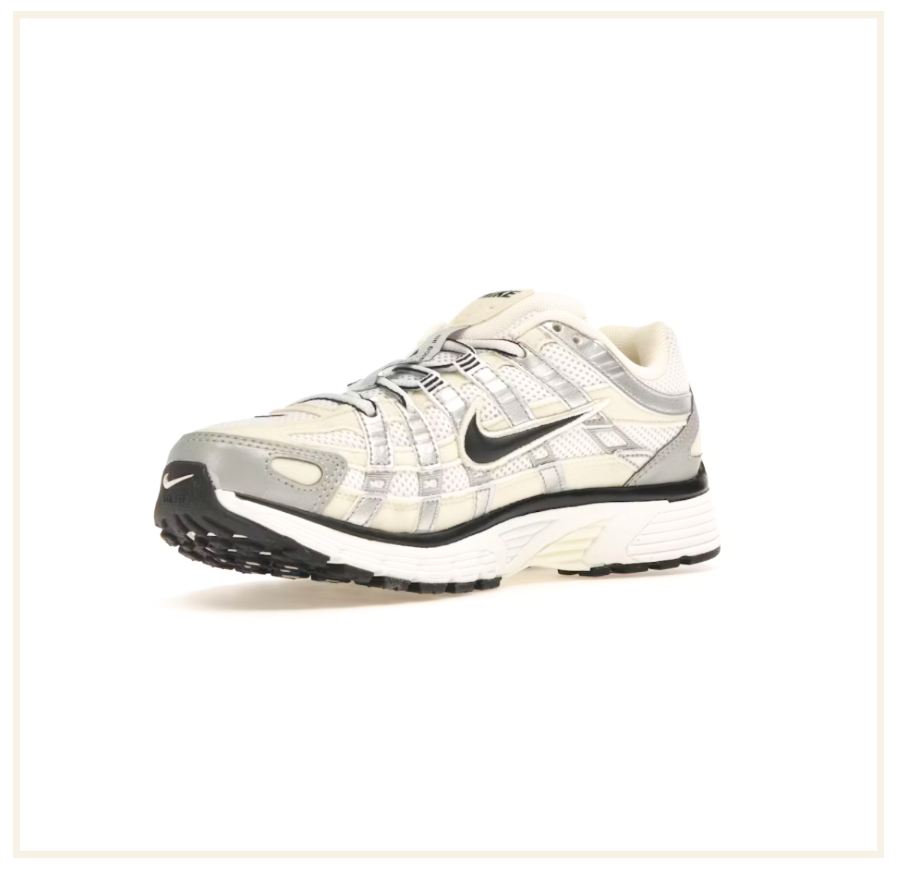 Nike P-6000 Coconut Milk Metallic Silver (W)