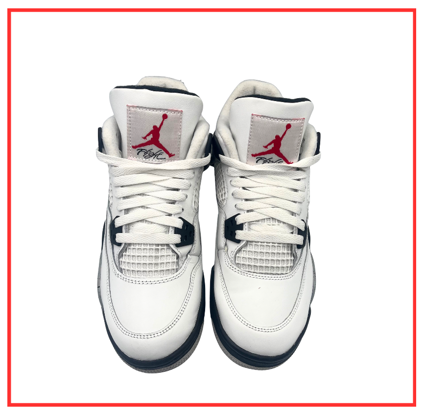 Air Jordan 4 Retro White Cement (2025) (GS) (Preloved) UK 5.5