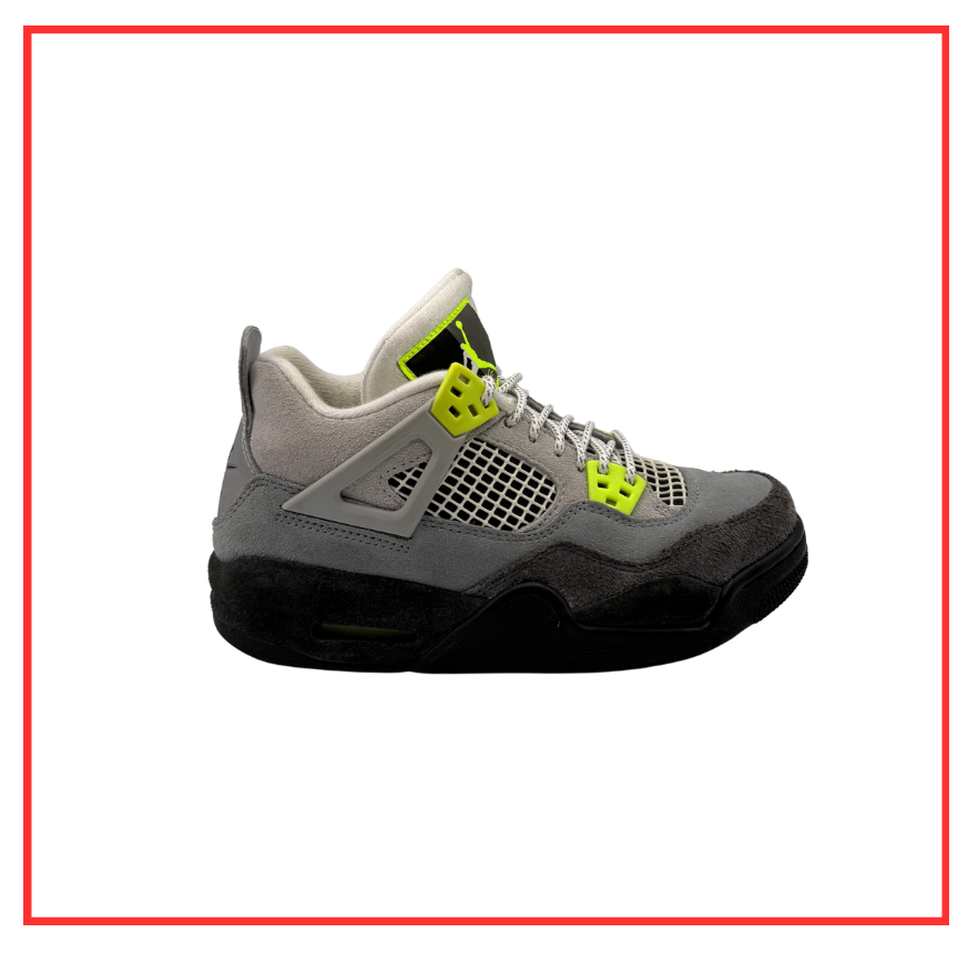 Air Jordan 4 Retro SE 95 Neon (GS) (Preloved) UK 3.5