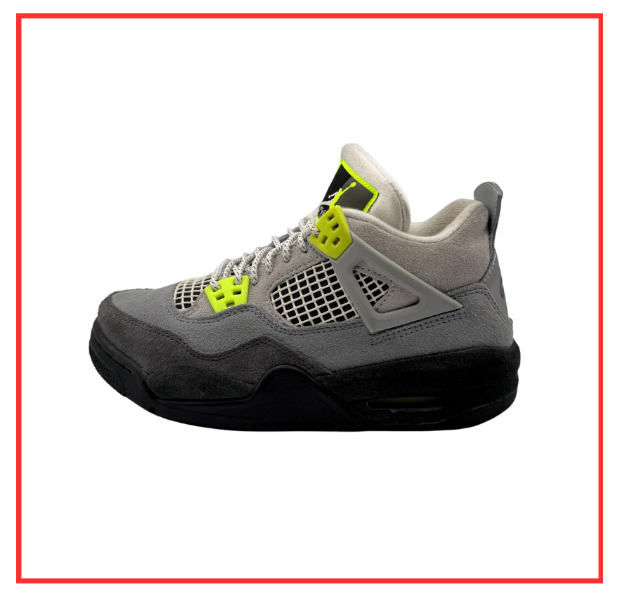 Air Jordan 4 Retro SE 95 Neon (GS) (Preloved) UK 3.5
