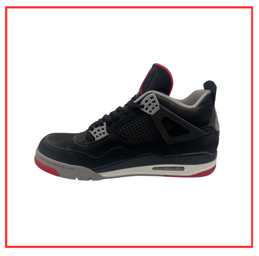Air Jordan 4 Retro Bred (2019) (Preloved) UK 11