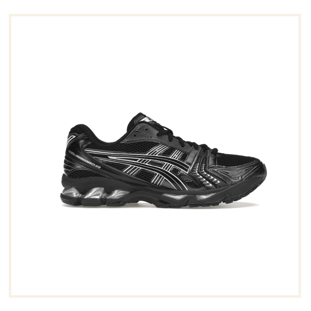ASICS Gel-Kayano 14 Black Pure Silver