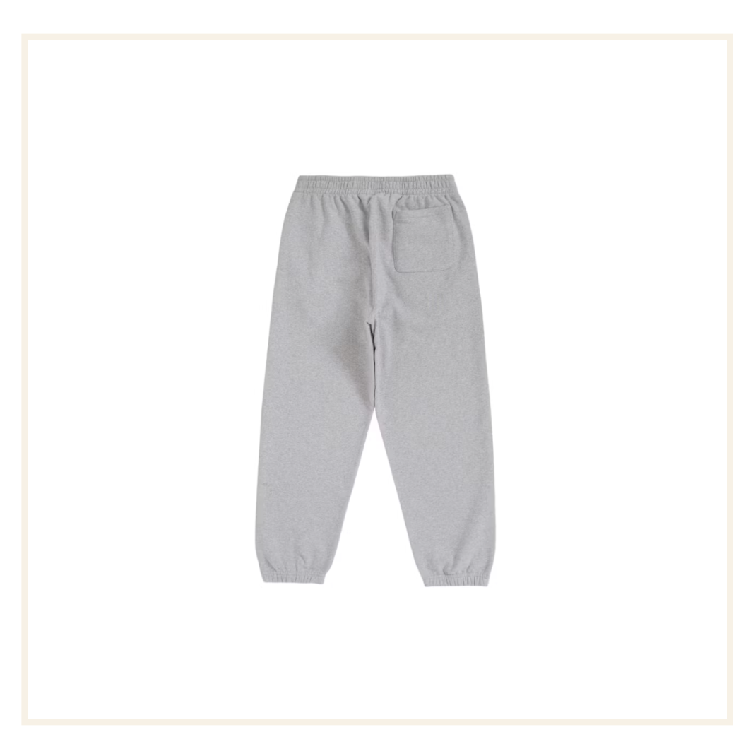 Supreme Satin Applique Hooded Sweatshirt & Jogger (FW25) Grey (Set)