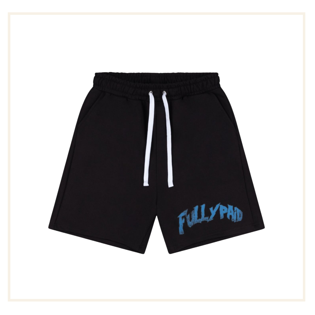 FullyPaid Black Blue Shorts