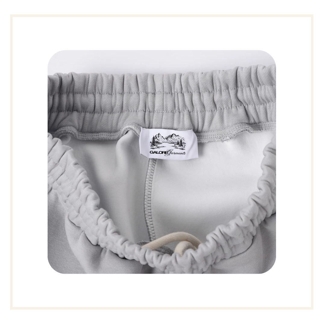 Galore 630 GSM Arctic Grey Sweatpants