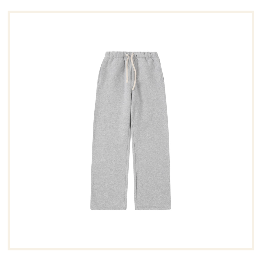 Galore 360 GSM Flower Grey Sweatpant