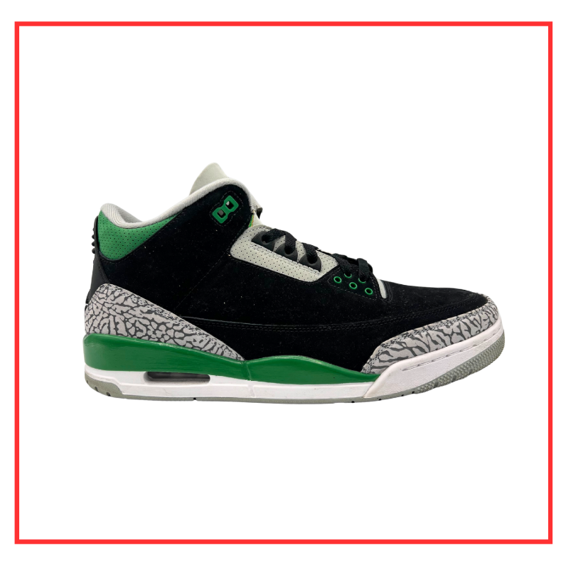 Air Jordan 3 Retro Pine Green (Preloved) UK 10.5
