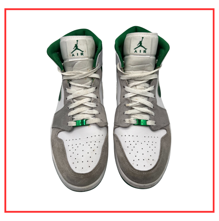 Air Jordan 1 Mid SE Grey Green (Preloved) UK 10