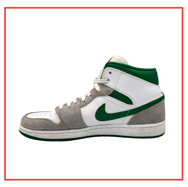 Air Jordan 1 Mid SE Grey Green (Preloved) UK 10