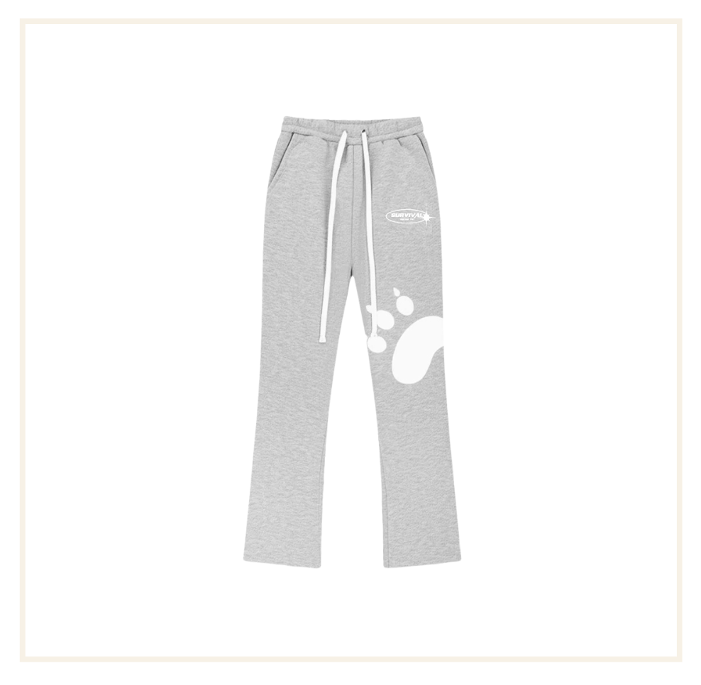 The Survival Couture Bear Breed Jogger Grey