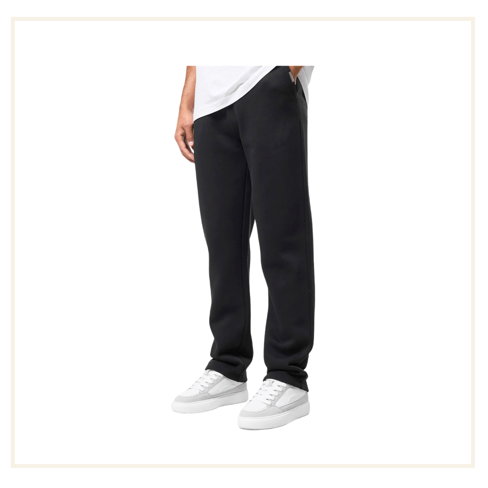 Closure London Open Hem Black Jogger