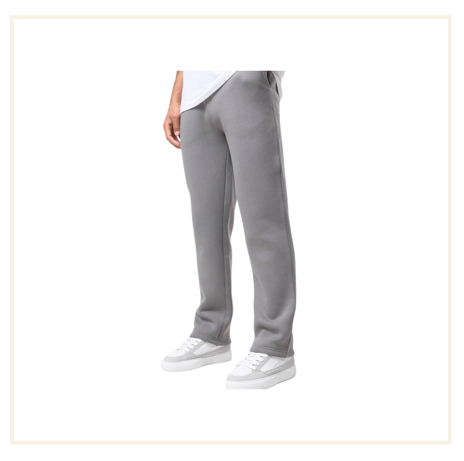 Closure London Mid Grey Open Hem Jogger