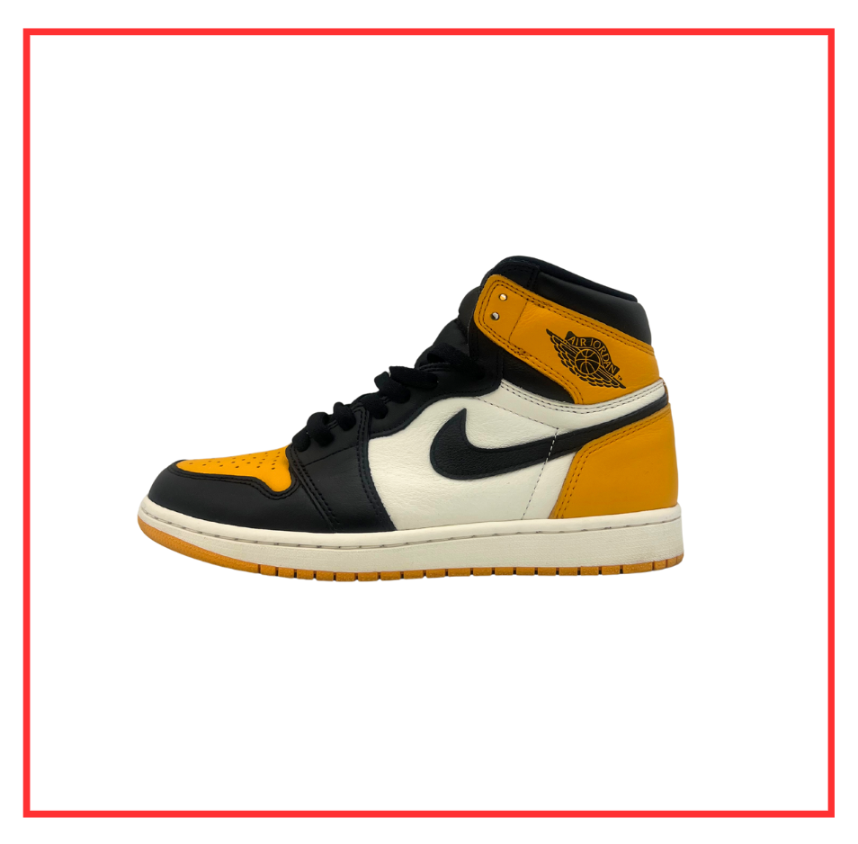 Air Jordan 1 High Yellow Toe (Preloved) UK 7