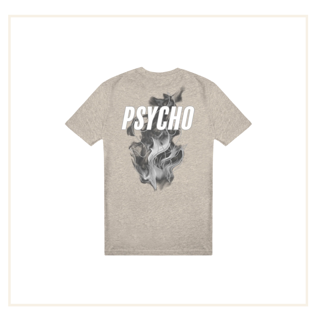 Santan Dave Psycho Grey Reflective Tee