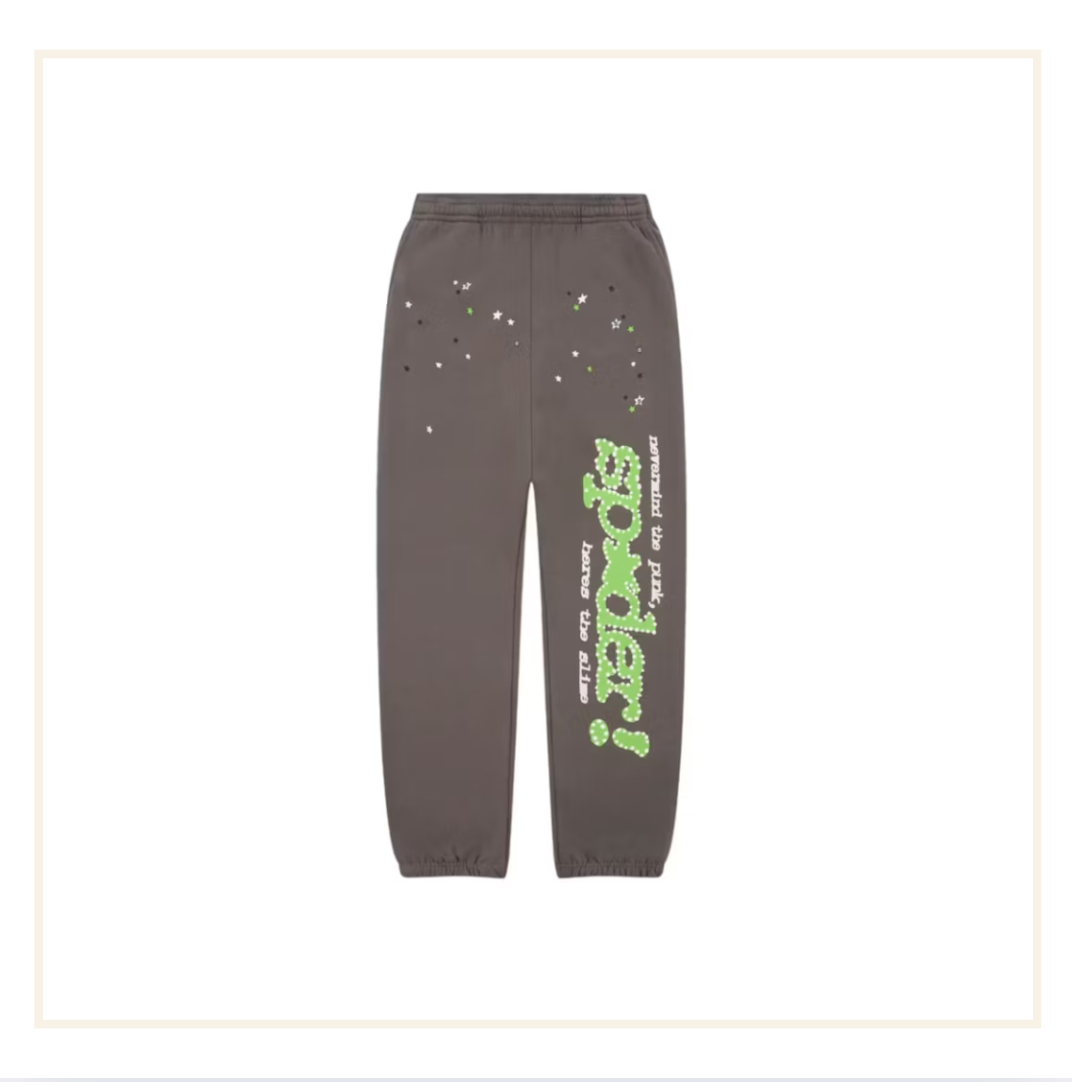 Sp5der Punk V2 Slate Grey Sweatpant