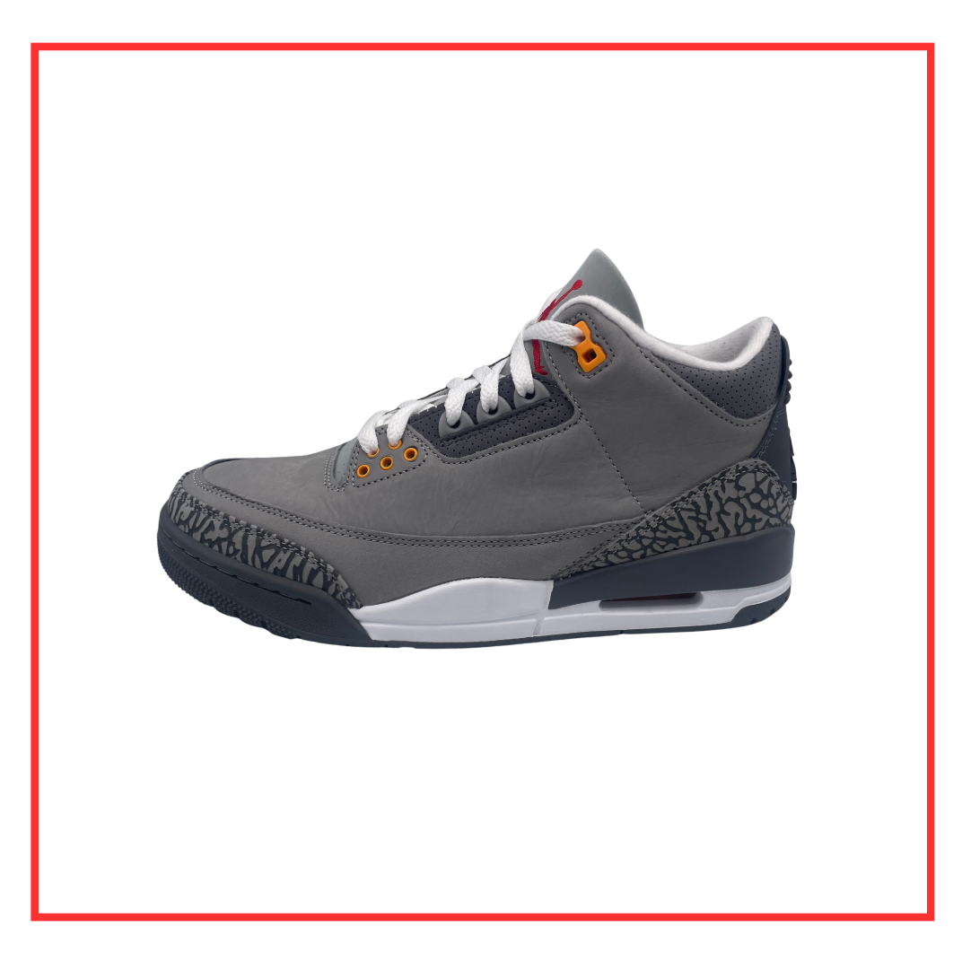 Air Jordan 3 Retro Cool Grey (2021) (Preloved) UK 7