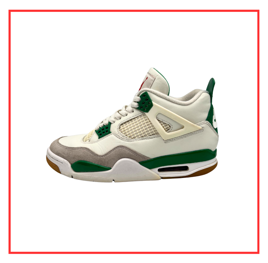 Nike SB x Air Jordan 4 Retro Pine Green (Preloved) UK 8
