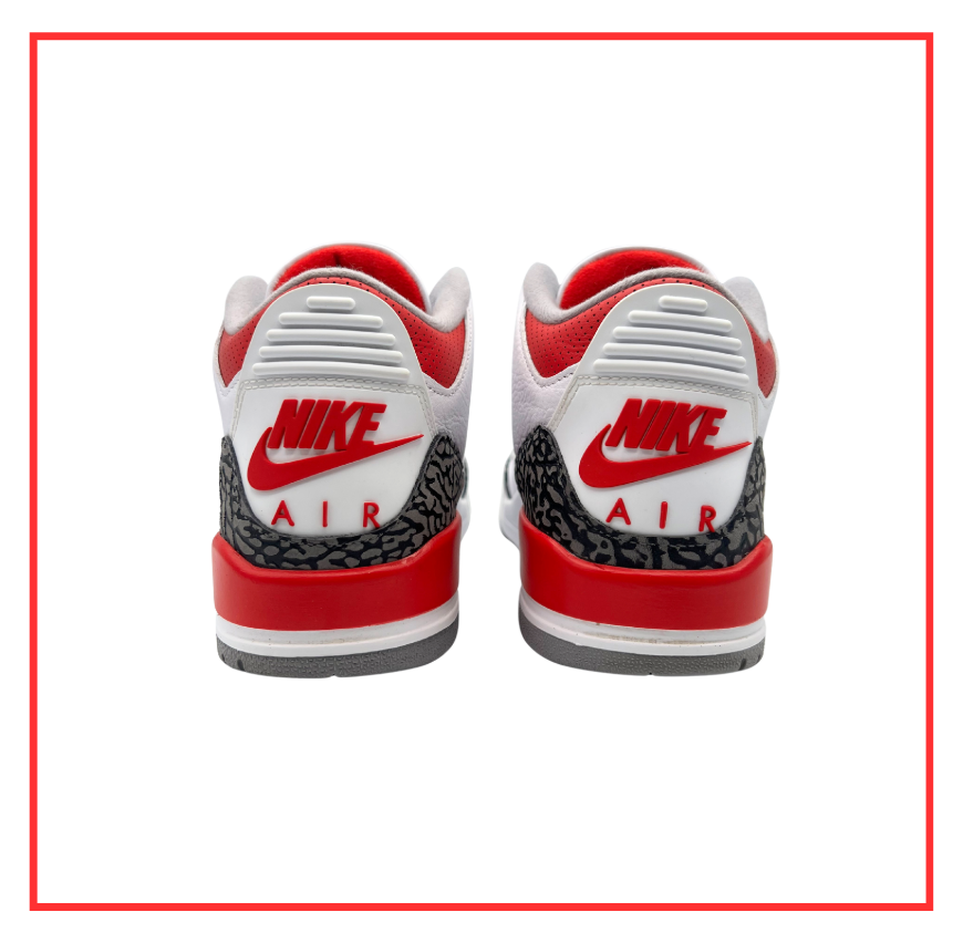 Air Jordan 3 Retro Fire Red (2022) (Preloved) UK 8.5