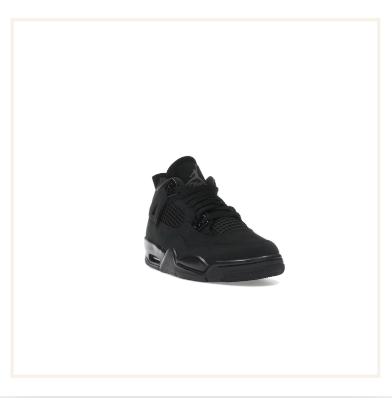 Air Jordan 4 Retro Black Cat (2025) (GS)