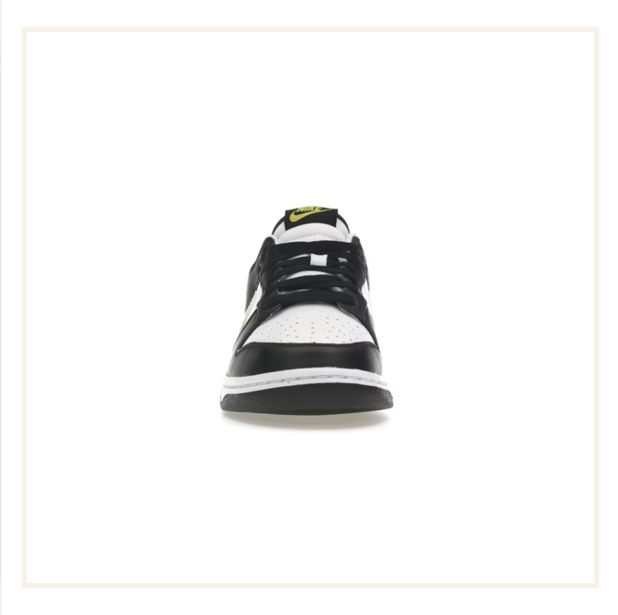 Nike Dunk Low Black Opti Yellow