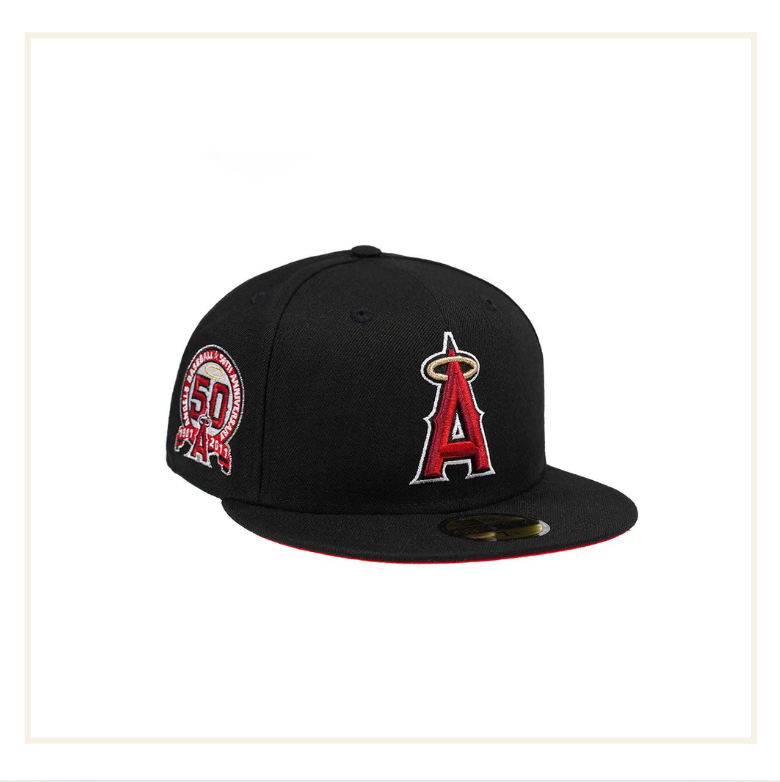 Anaheim Angels New Era 59fifty 50th Anniversary Fitted Hat