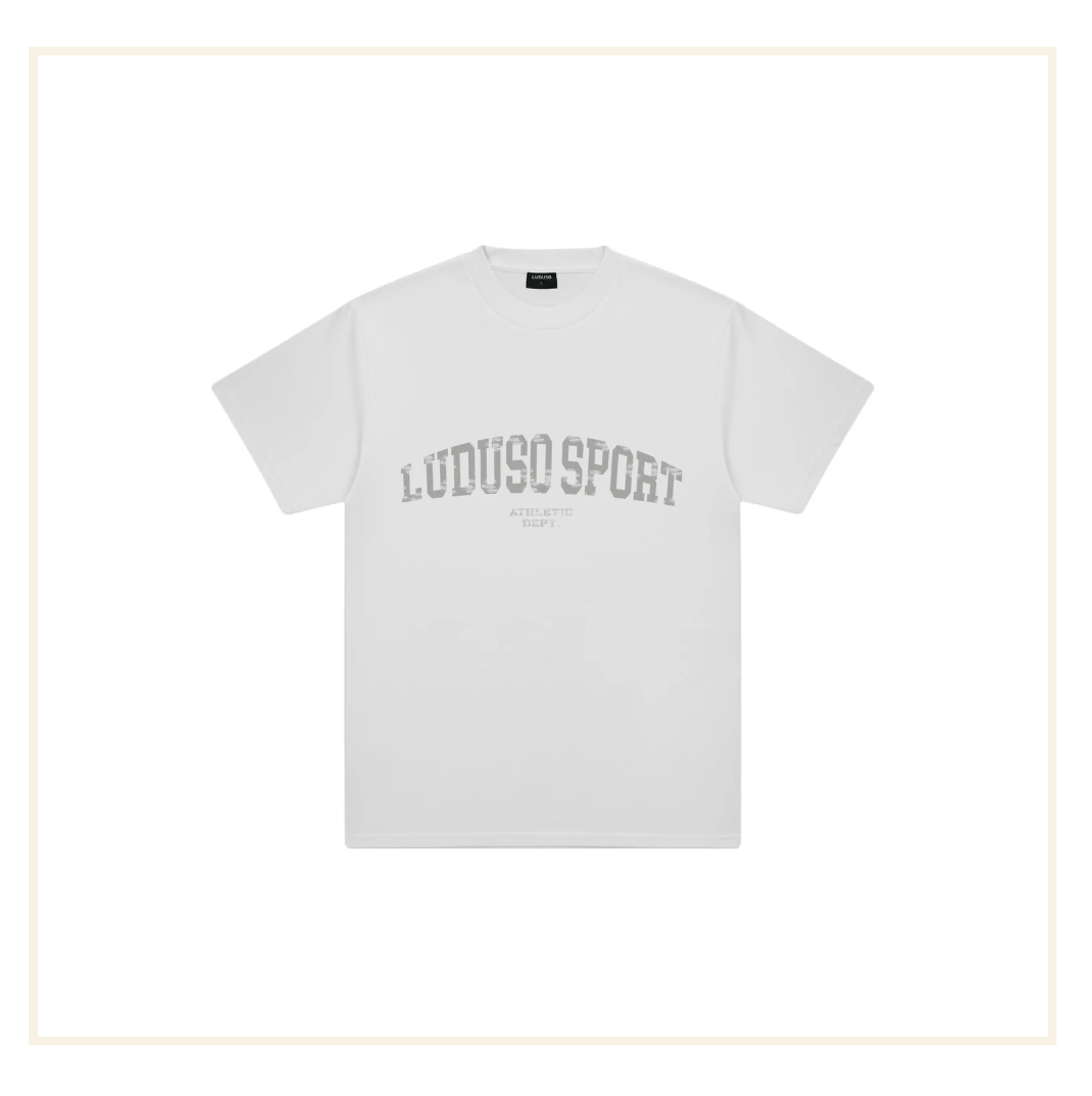 Luduso Sport White Tee