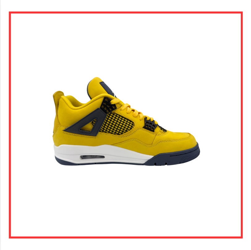 Air Jordan 4 Retro Lightning (Preloved) UK 7.5