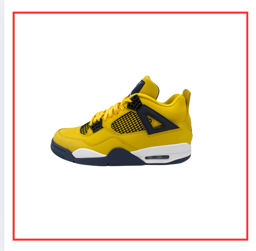 Air Jordan 4 Retro Lightning (Preloved) UK 7.5