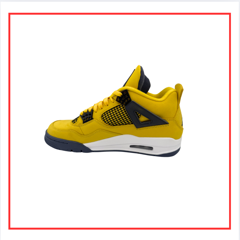 Air Jordan 4 Retro Lightning (Preloved) UK 7.5