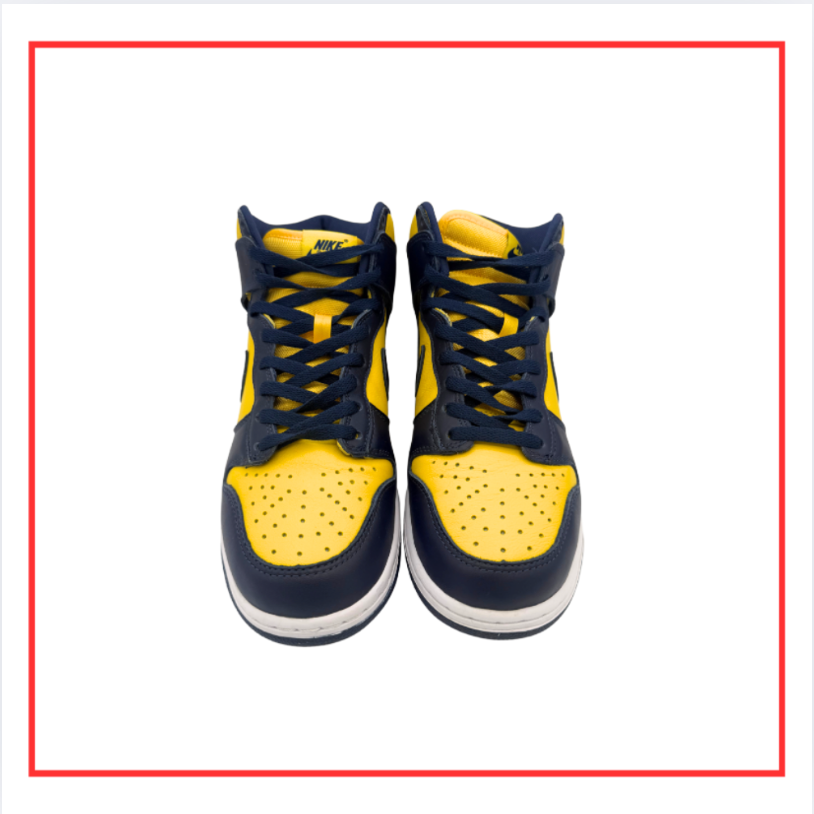 Nike Dunk High Michigan (Preloved) UK 8