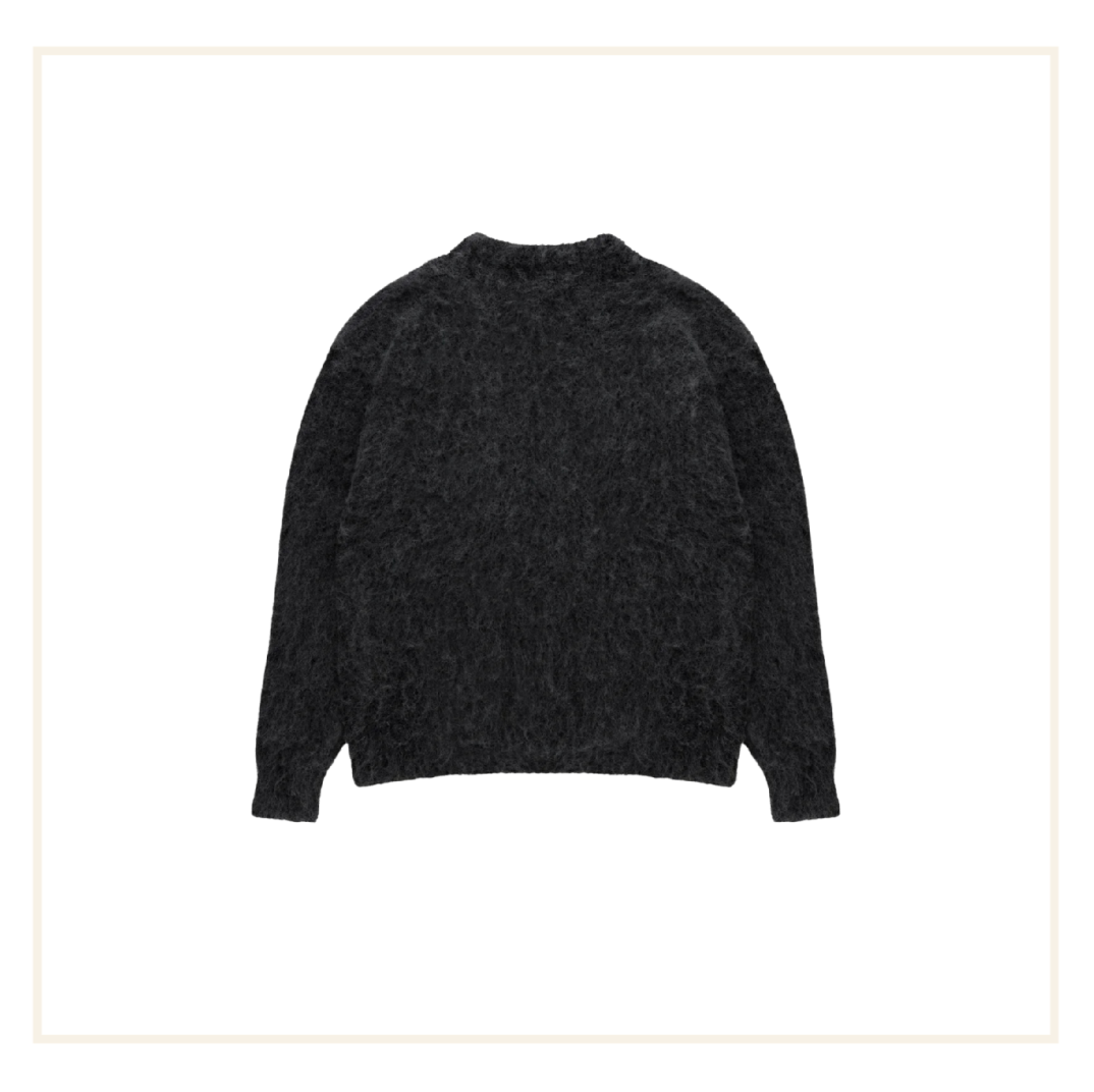 Bénir Mohair Knit Jumper Black