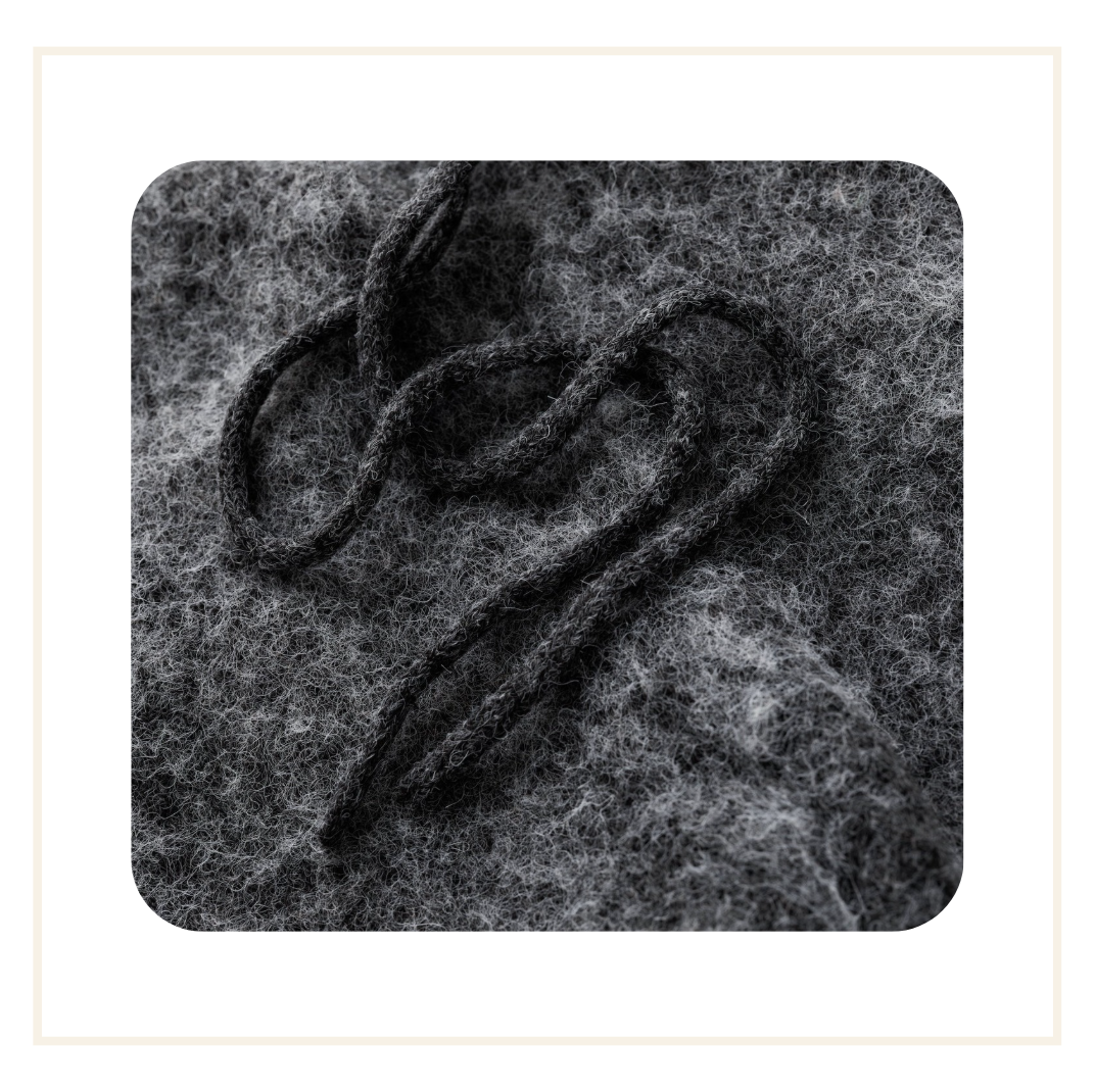 Bénir Mohair Knit Jogger Charcoal