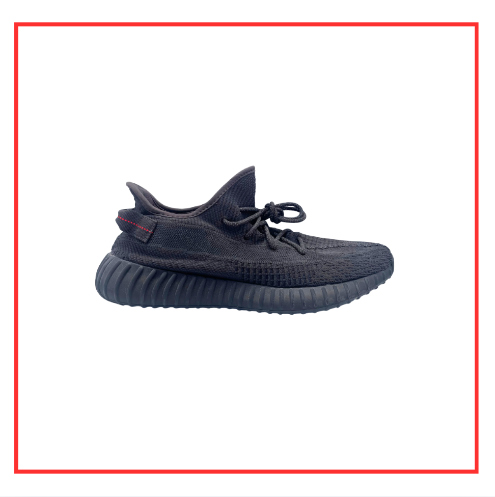 adidas Yeezy Boost 350 v2 Black (Non-Reflective) (Preloved) UK 12.5