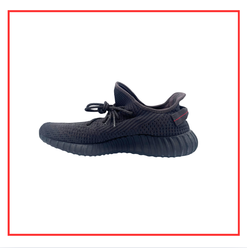 adidas Yeezy Boost 350 v2 Black (Non-Reflective) (Preloved) UK 12.5